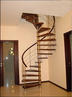 Винтовая лестница на этаж